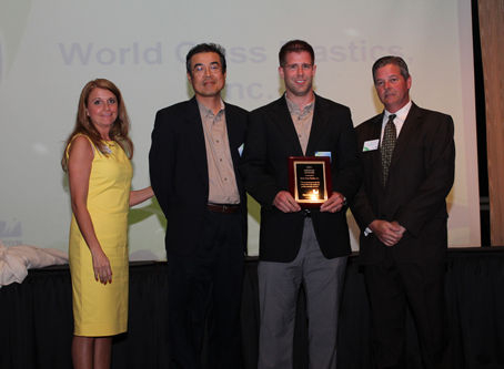 WCPI Earns Supplier Award From Worthington Cylinders On May 23, 2012