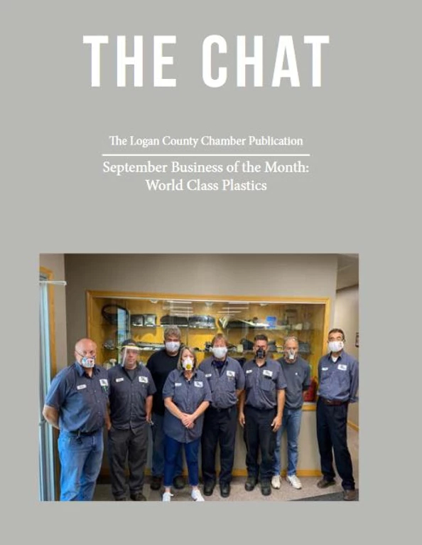 World Class Plastics Is The Logan County Chamber Of Commerce September Business Of The Month